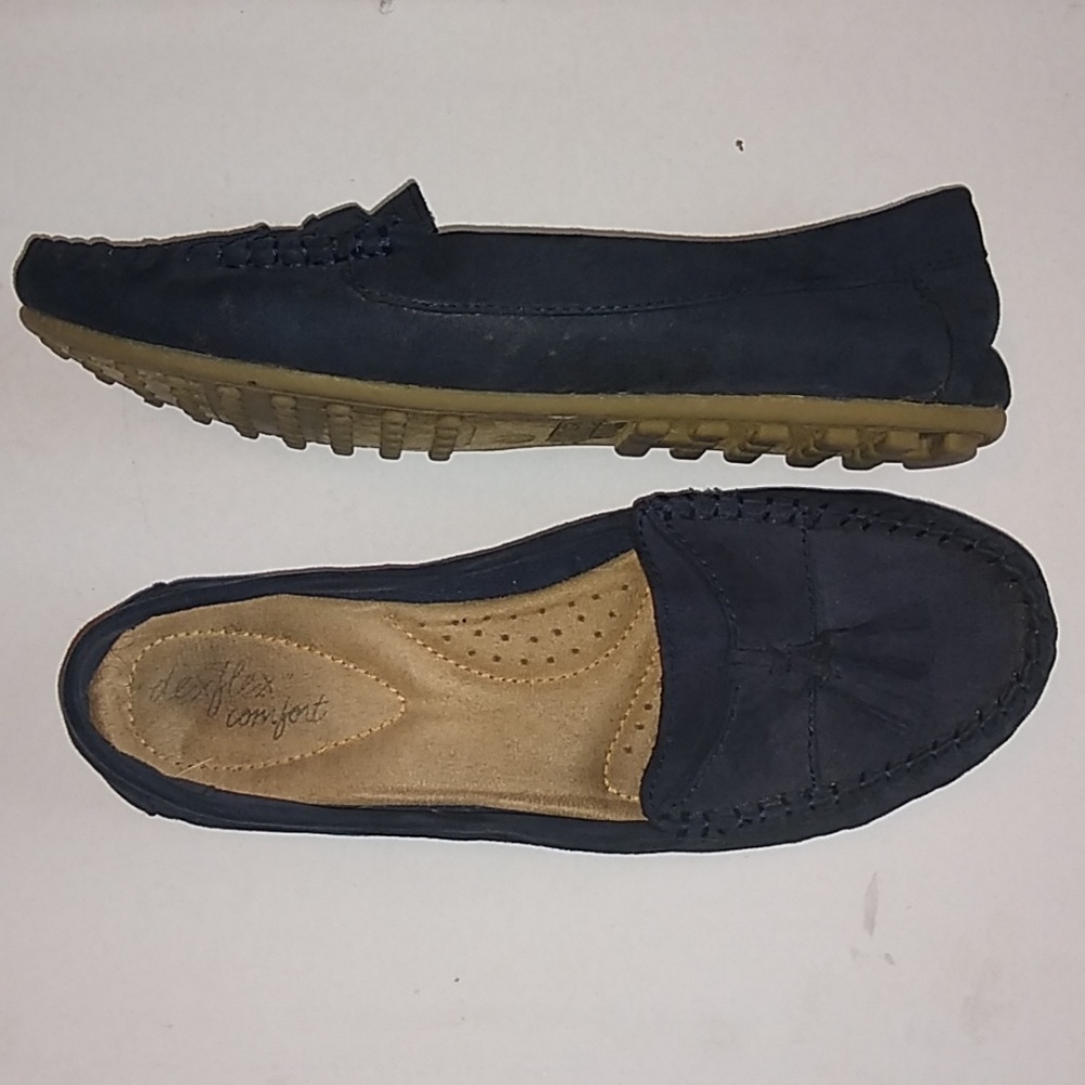 Navy Blue Loafers